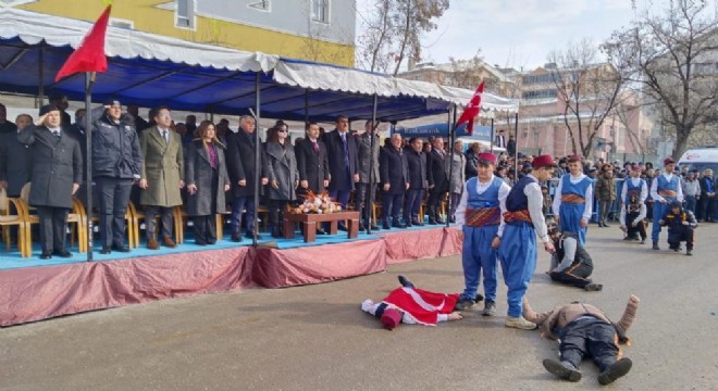  Aşkale'de Milli coşku